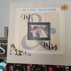 Mr and mrs home decor